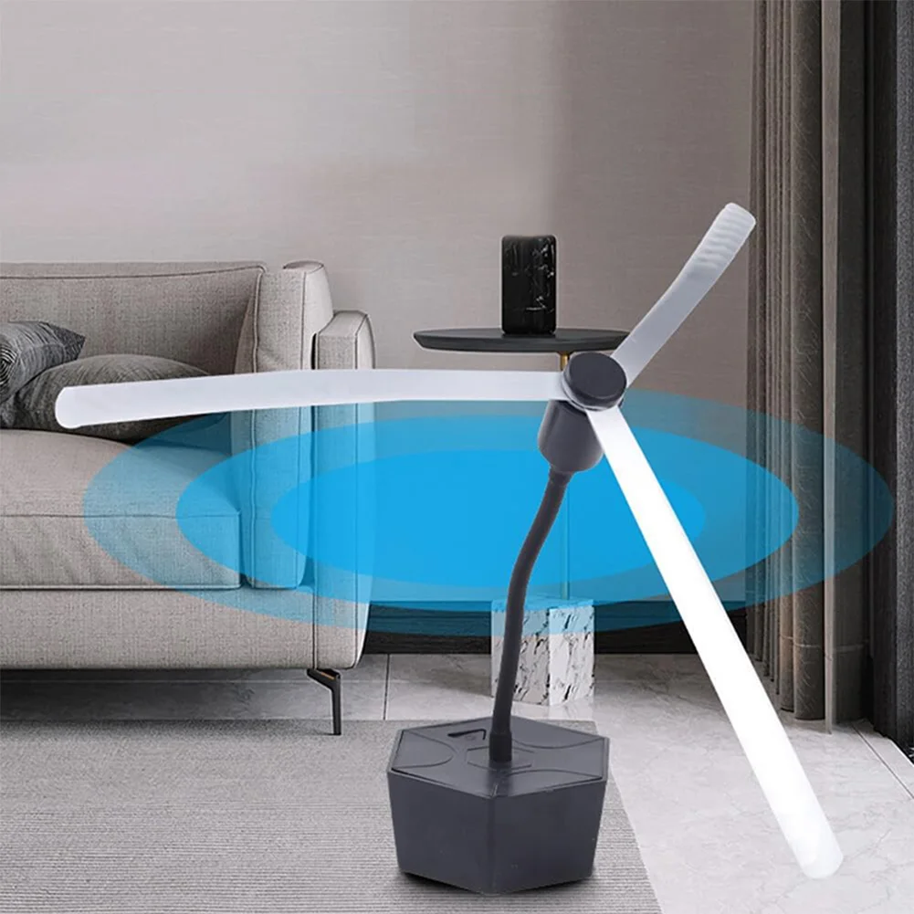 

Fly Repellent Fan Keep Flies Away Fly Fan for Tables with Holographic Blades Table Top Fly Fan for Camping Home Restaurant Table