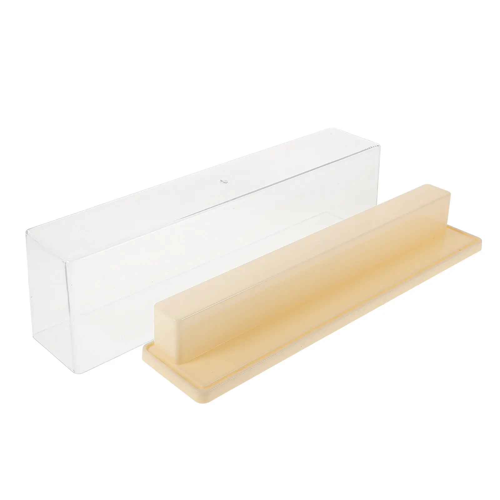 Clear Display Case Small Desktop Organizer for Collectibles Transparent Dustproof Storage Box Tabletop Shelf Storage Organizer