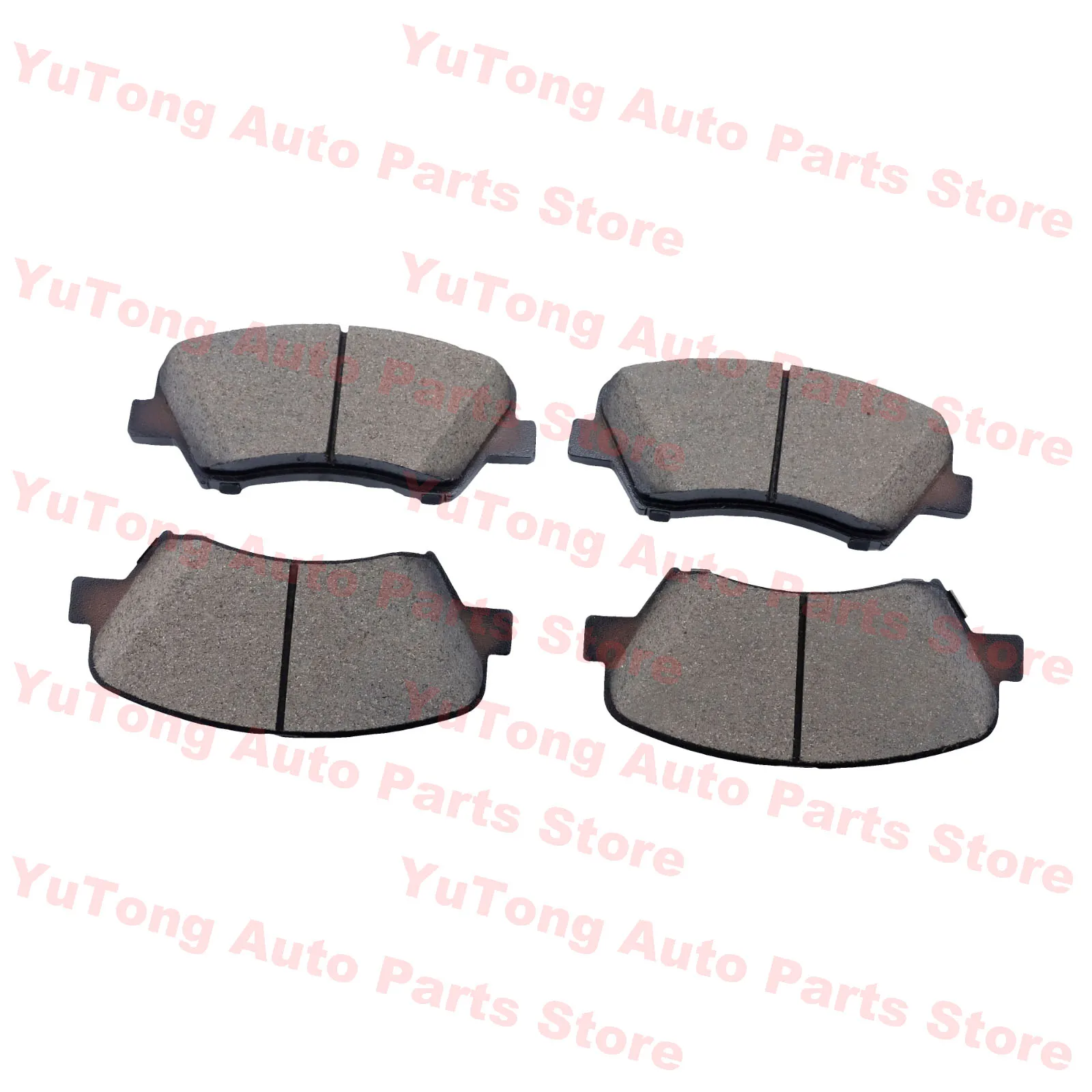 Front Brake Pad Set For HYUNDAI ELANTRA MD LAFESTA VELOSTER FS ix35 Nexo Kia K3 K5 SHUMA D1543 58101-3XA00 Spare Parts Ceramics