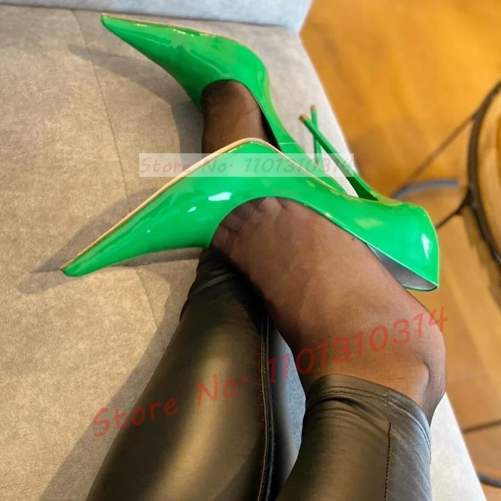 

Super Pointed Toe Sexy Pumps Women Dress Shoes Summer Pink Patent Leather Pumps Chic Fashion Office Ladies Stiletto High Heels