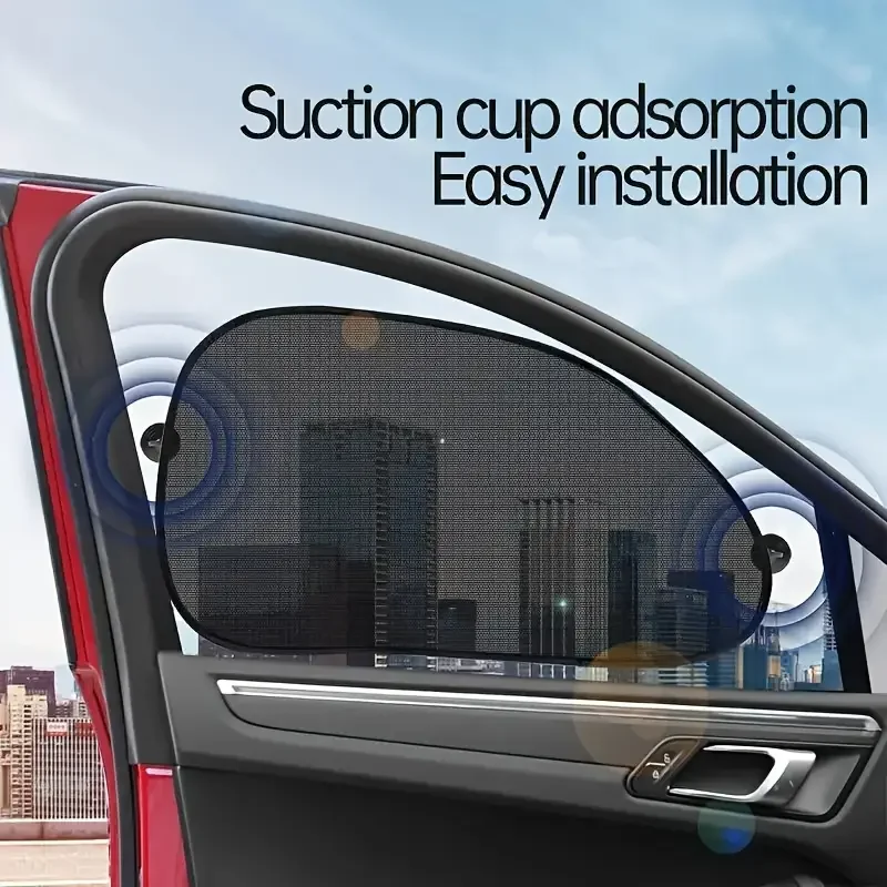 

5PCS Car Side Window Sun Shade Sun Protection And Heat Insulation Auto Curtains UV Protection Auto Shade Car Interior Accessory
