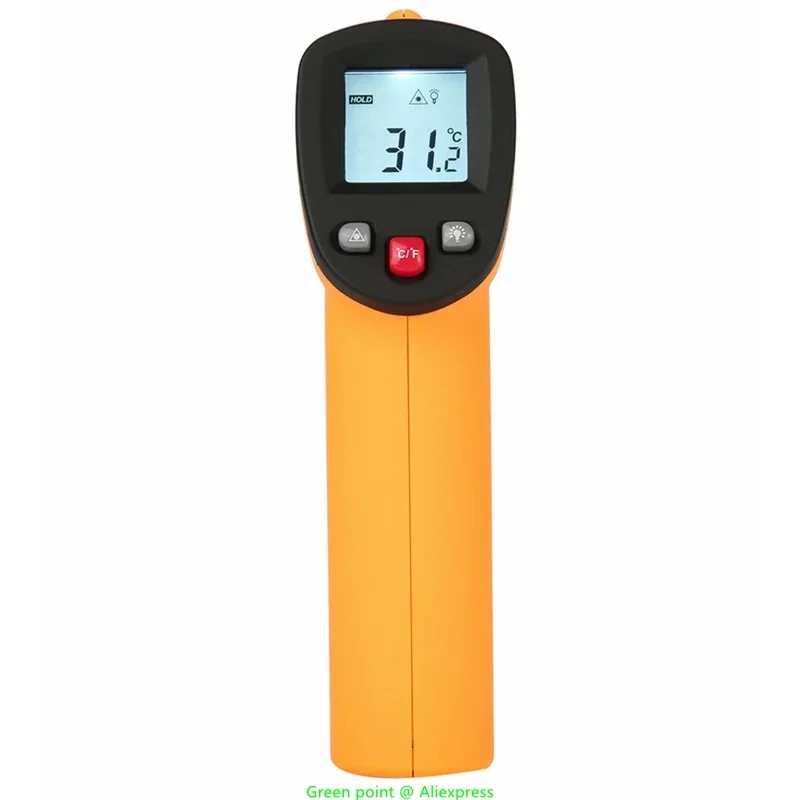 5PCS High Accuracy -50 ~ 450℃ Infrared Thermometer GM300 Non-Contact Handheld Digital Pyrometer Laser Thermometer Sensor