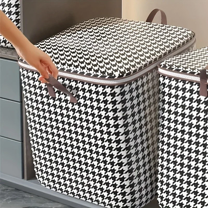 Caixa De Armazenamento De Grande Capacidade Cesto de Armazenamento-Para Cobertor E Roupas Domésticas180L