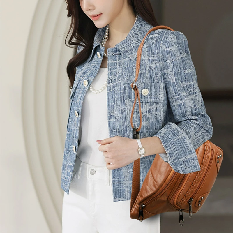 Retro Diagonal Cross Chest Bag Korean Version Change Waist Lightweight Multi Pocket Soft Leather Middle-Aged Mother Bag