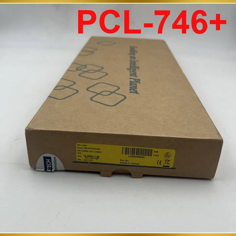 Communication Card For ADVANTECH REV.B1 Data Capture Card 4 PORT RS-232/422/485 PCL-746+