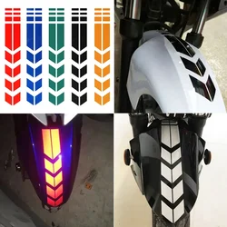 Motorcycle Arrow Stripe Stickers for Universal Body Kits Paste Waterproof Oilproof Reflective Sticker Motorbike Tape Decal