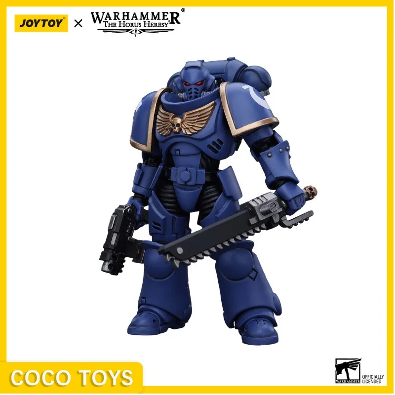 [Pre Order] JOYTOY Warhammer 40K 1/18 Actiefiguren Space Marine Ultramarines Outriders Outriders Brother Catonus Model Speelgoed Cadeau