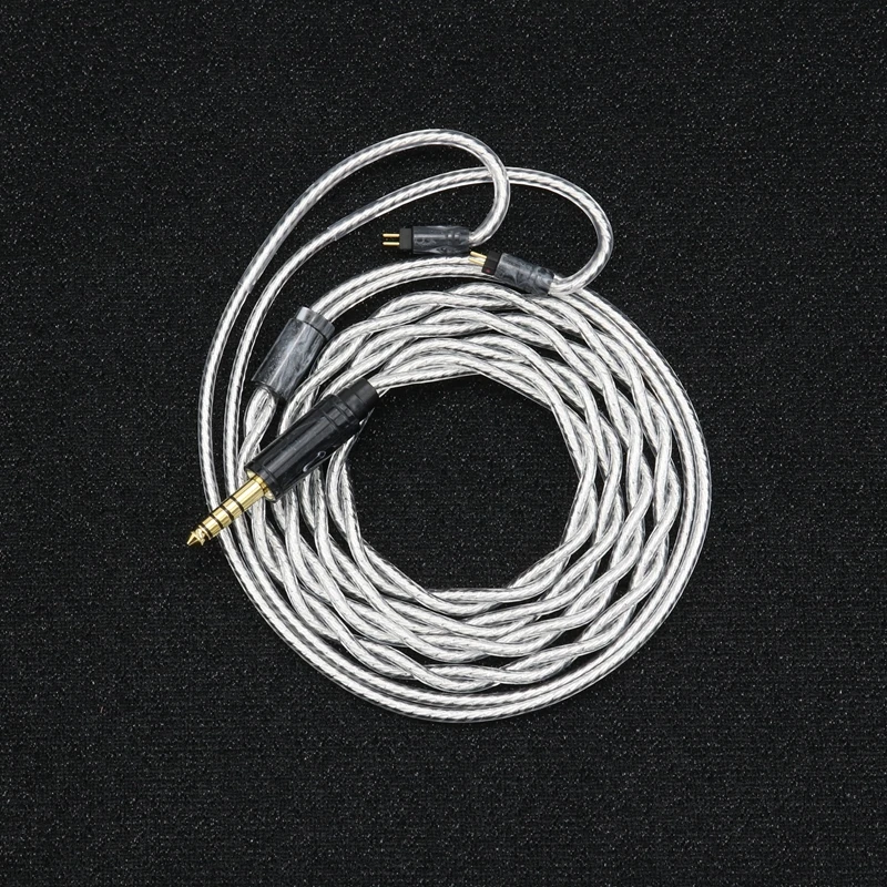 XINHS K12 2 strands of high purity silver palladium-plated headphone upgrade cable