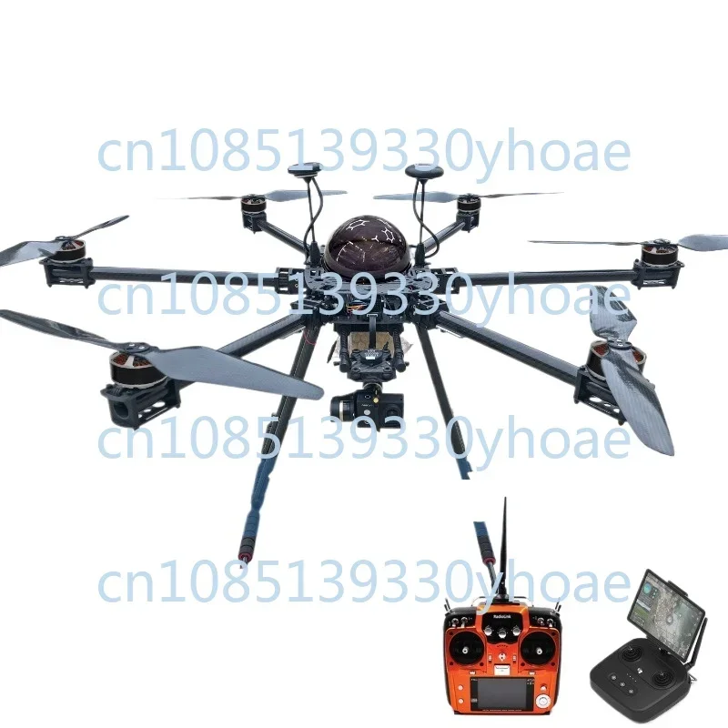 Six-axis set machine to fly open source PIX V5 flight control drone aerial photography, cable, load