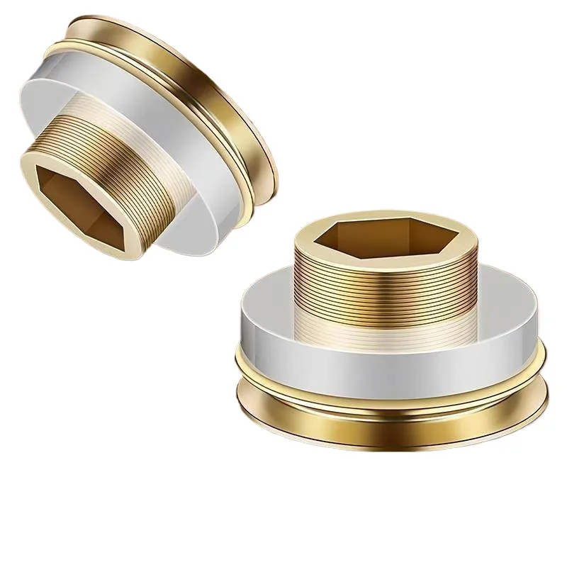 1/4 Inch Leak Proof Silicone Sealing Washer Brass Core No Teflon Tape Gasket for Angle Valve Faucet Quick Installation