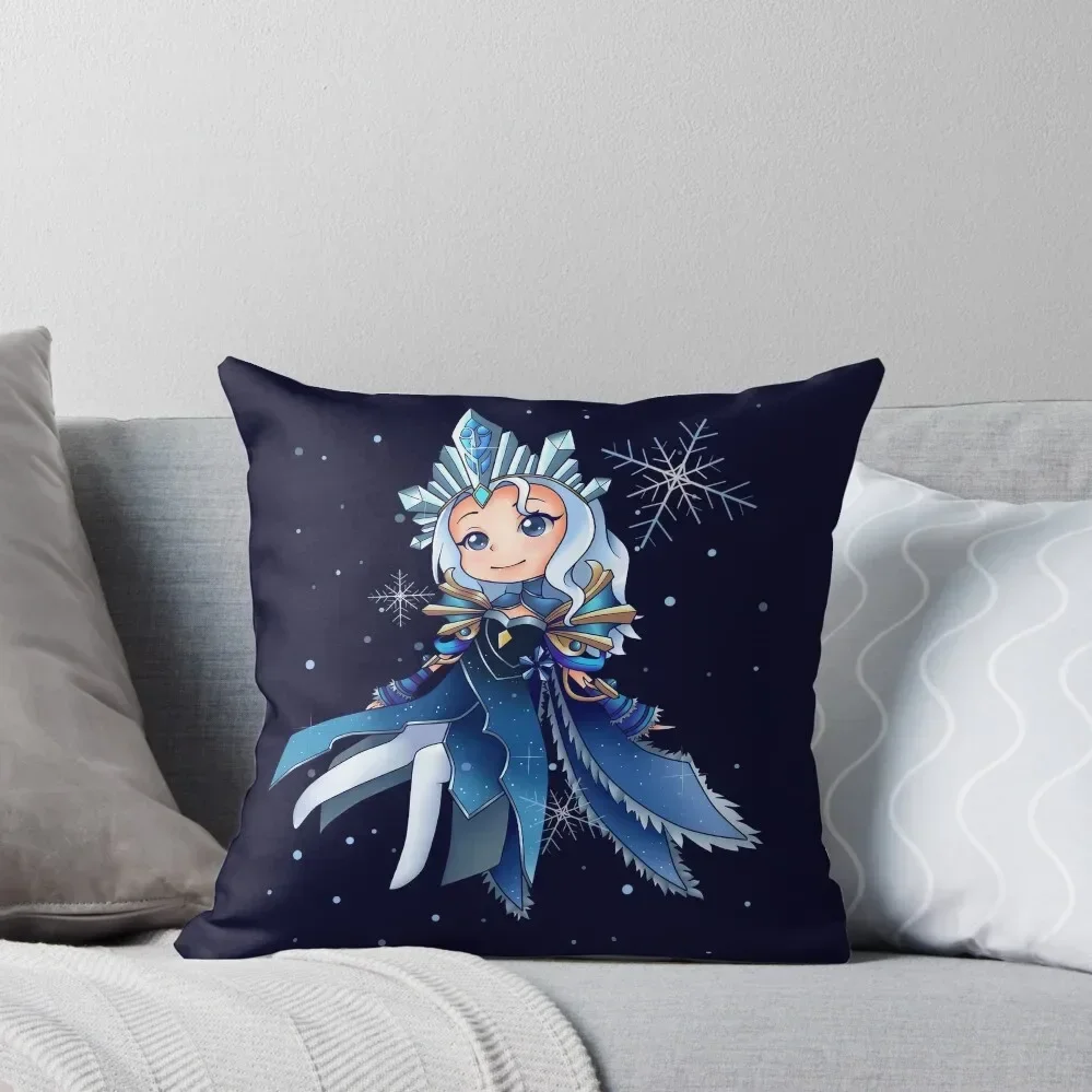 

Dota 2 Crystal Maiden Throw Pillow pillow pillowcase Pillowcases Bed Cushions pillow