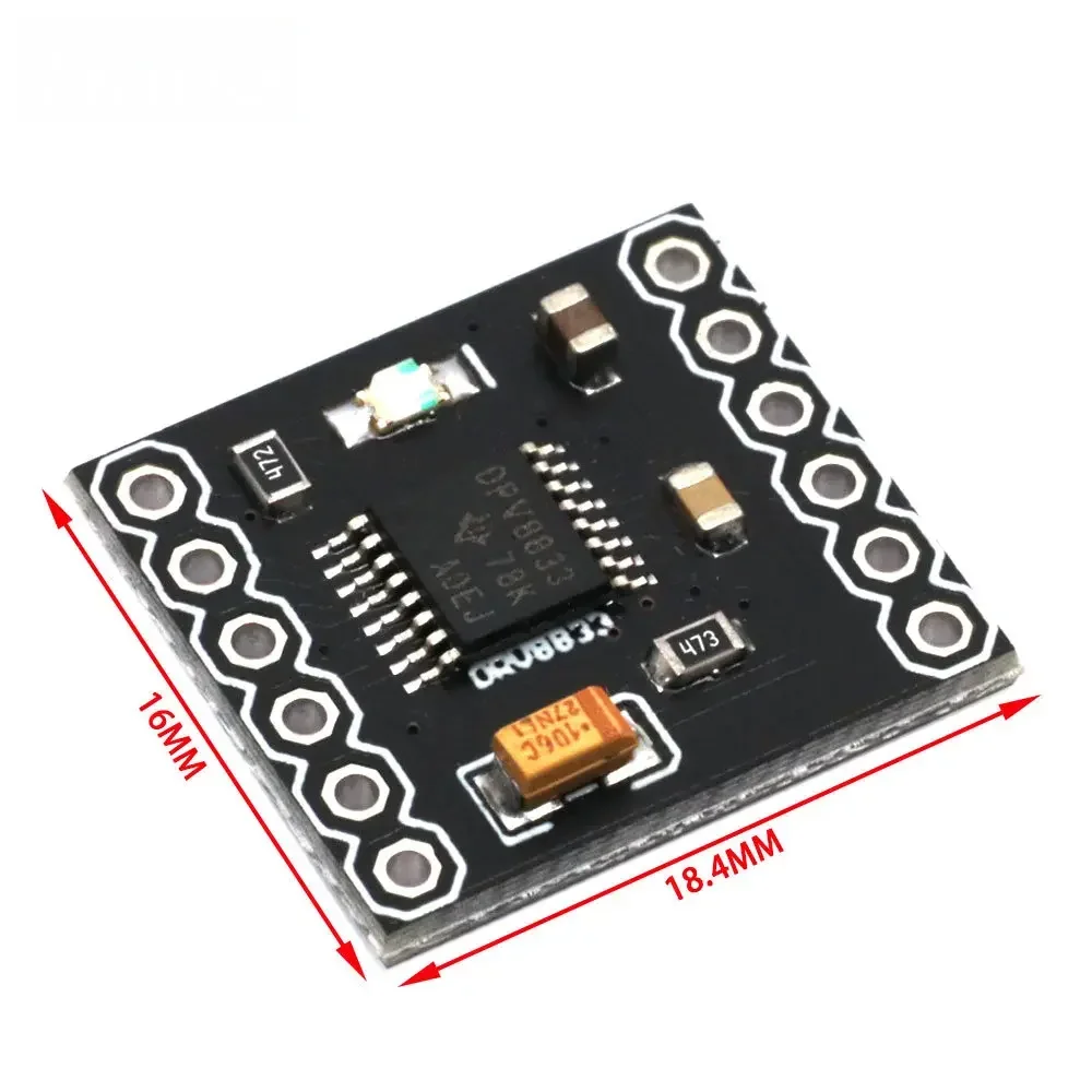 DRV8833 2 Channel DC Motor Driver Module Board 1.5A 3V-10V H-Bridge 4-Wire Step Motor Overcurrent Protection Step Motor Drive