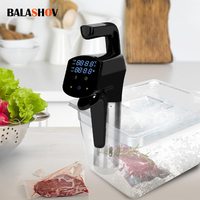 1100W Vacuum Sous Vide Cooker LCD Touch Digital Display Immersion Circulator Accurate Cooking Waterproof Smart Slow Cooker