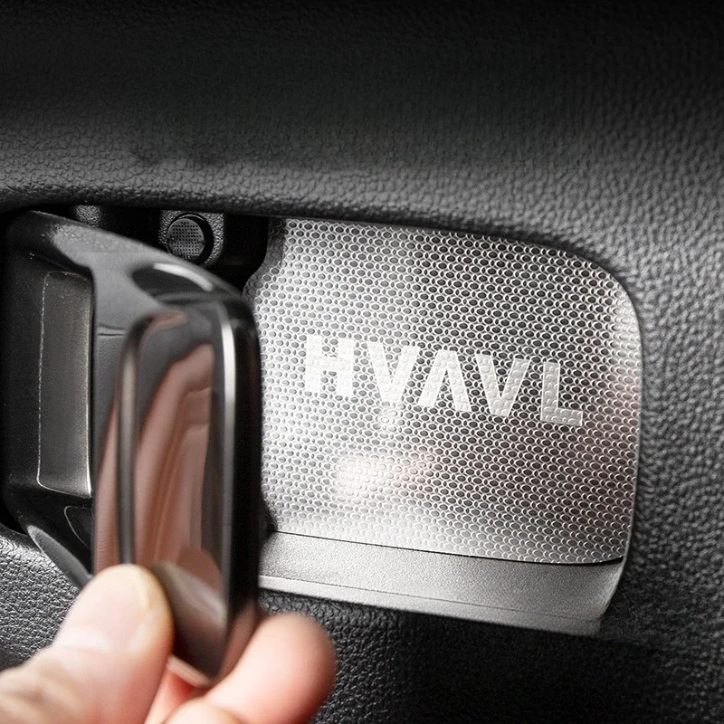 

Для HAVAL H9 2024-2025 нержавеющая сталь серебристый автомобиль внутренняя дверь чаша декоративная крышка интерьерные автомобильные аксессуары
