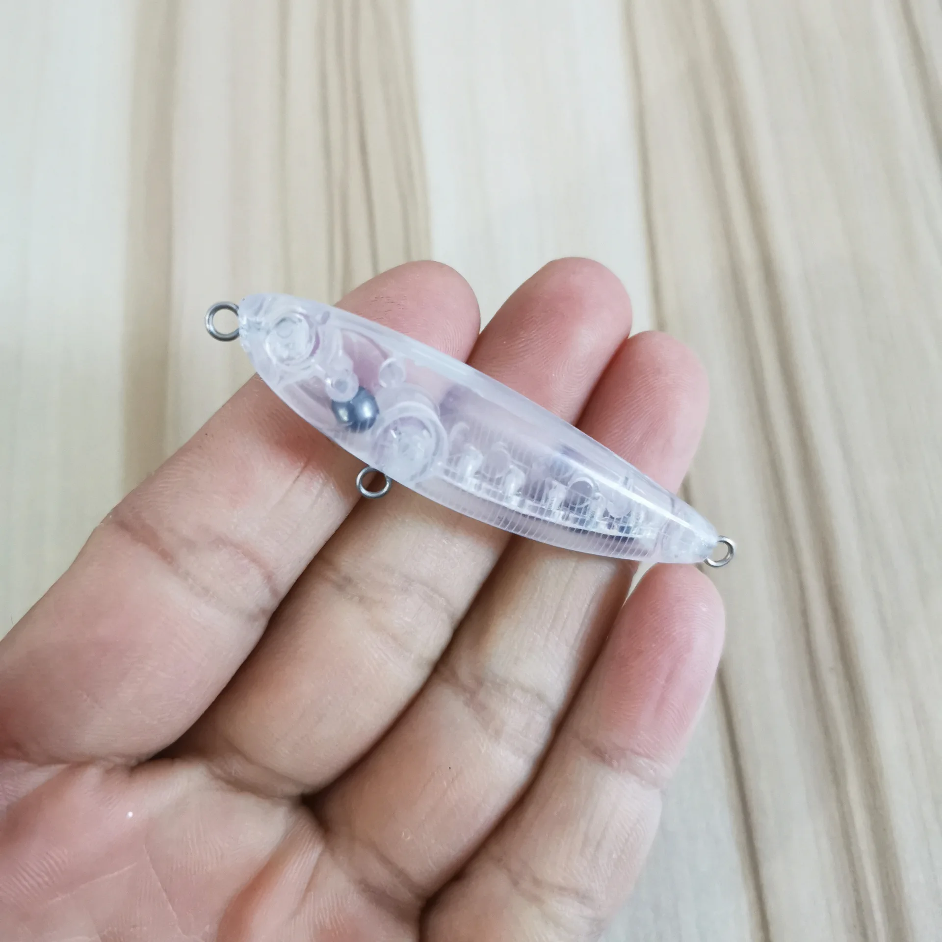 New Japanese Bait Ima Cobra Floating Pencil Zigzag Dog Transparent Lure Bait Fish Blank