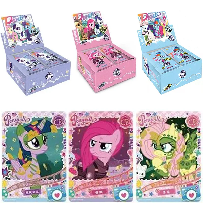 

Оригинальные коллекционные карточки KAYOU My Little Pony из официального флагманского магазина, подлинные классические аниме-сувениры, подарки для детей