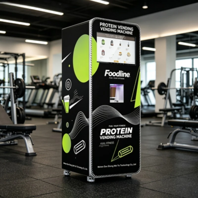 FOODLINE Cashless Payment Protein Powder Vending Machine Automatic Protein Shake Maker