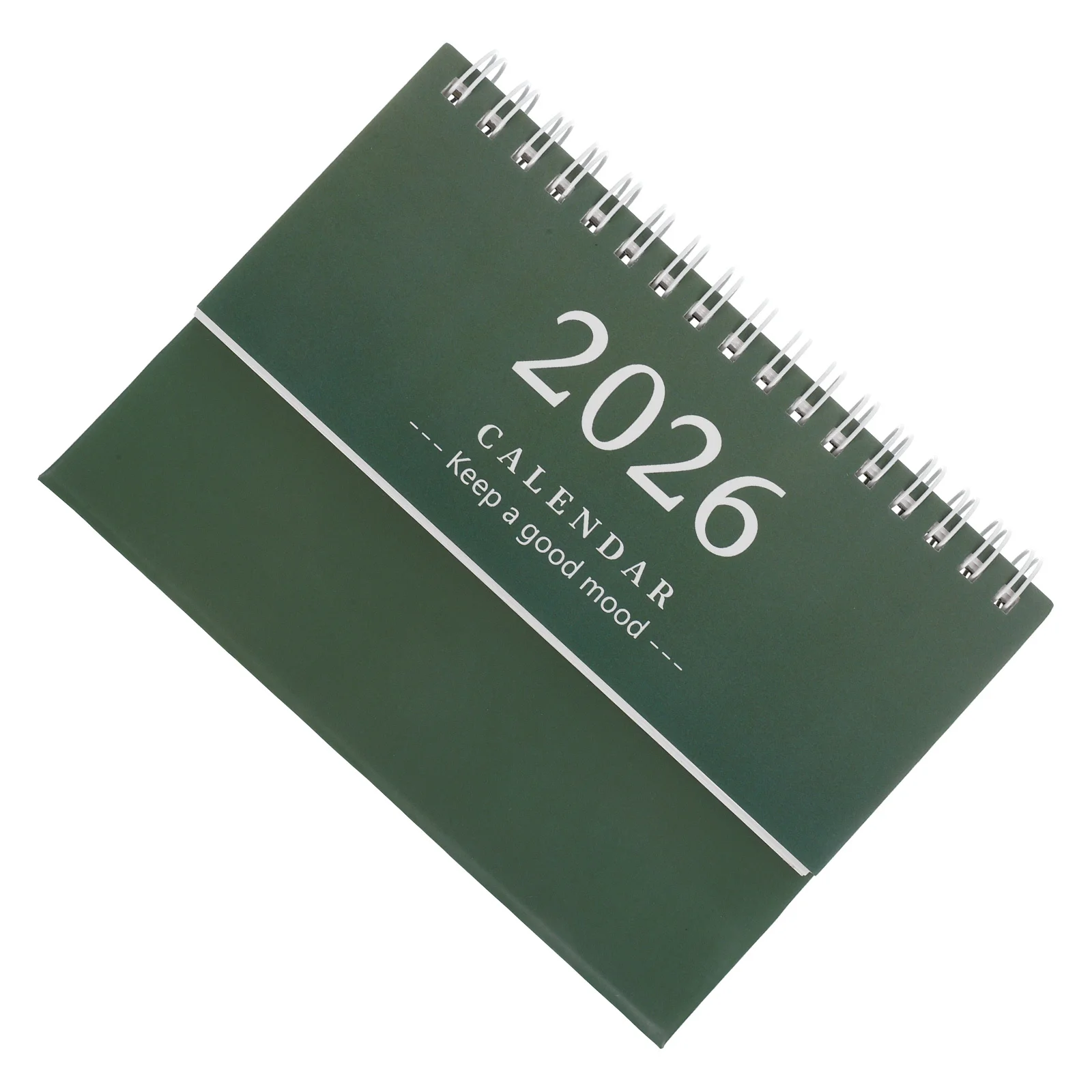 Mini Desktop 2025-2026 18-Month Planner July To December Foldable Home Decor Space Saving Calendar For