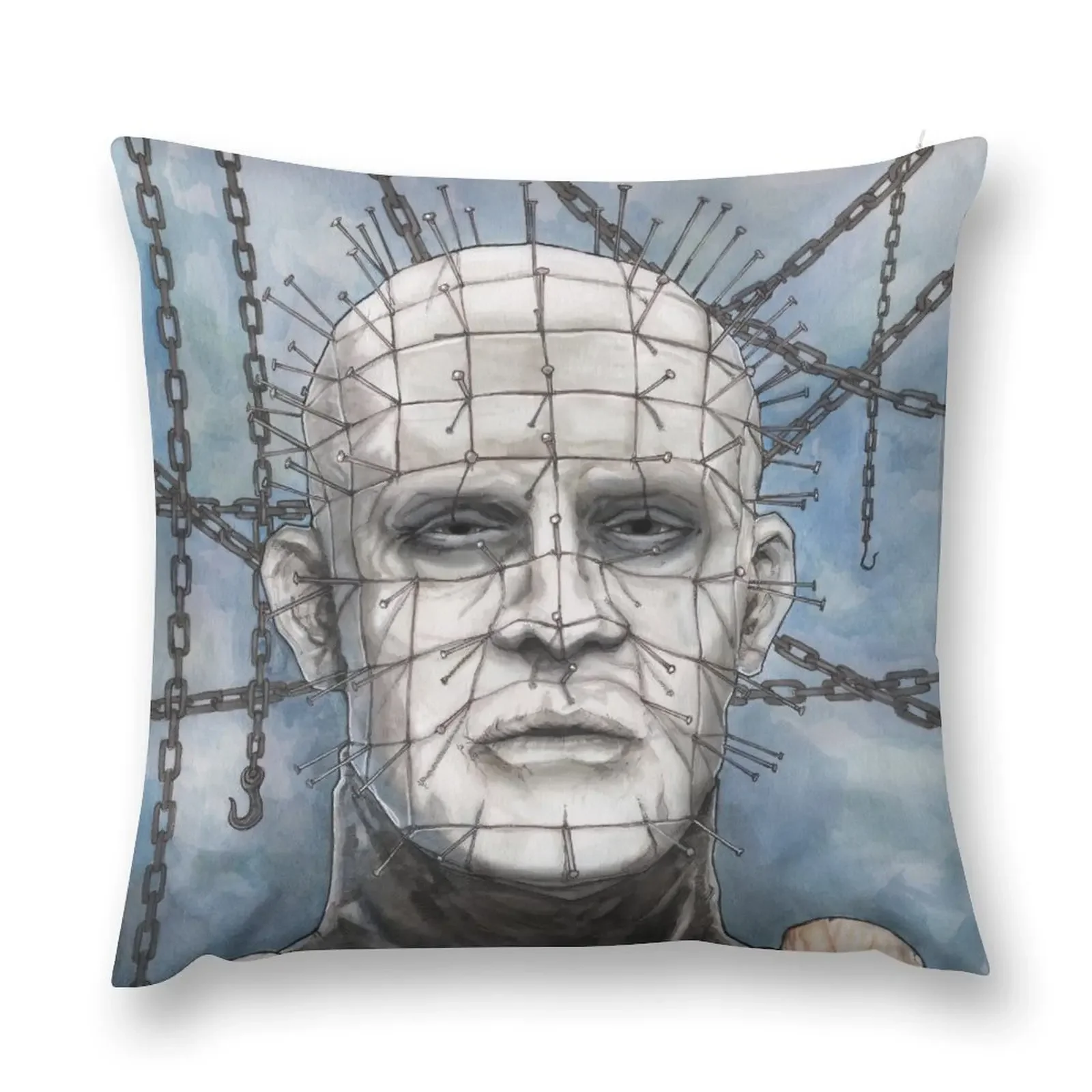 Pinhead Hellraiser Throw Pillow Sofas Covers luxury home accessories luxury throw pillow covers pillow