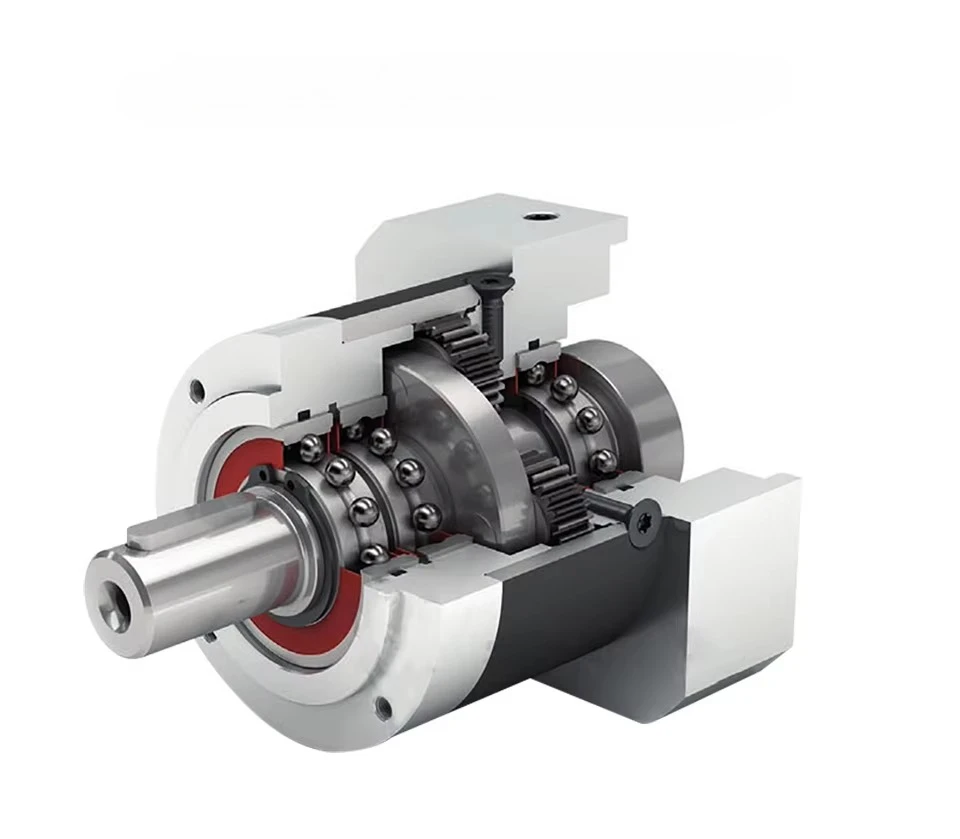 Planetary Gear Reducer with Clutch VRSF-8B-LN Flanged Shaft ODM for CNC & Machine Tools 3-100 Ratio