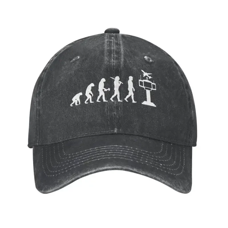 Classic Cotton Air Traffic Controller Baseball Cap Women Men Breathable Flight Controller Evolution Dad Hat Performance