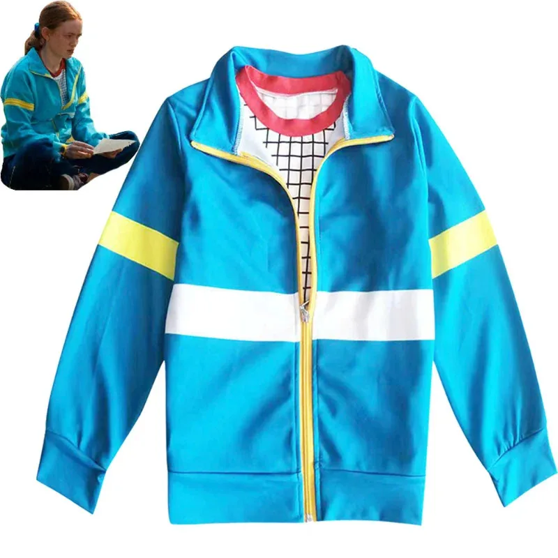 2025 New Kids Children Stranger Things Season 4 - Max Mayfield Cosplay Costumes Outfits Halloween Carnival Hoody + T ★☆★