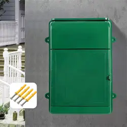 Wall Mounted Mailbox Postbox Letter Box Organizer Versatile 13.5x10x2.7inch Drop Box Milk Box for Home Office Decorative
