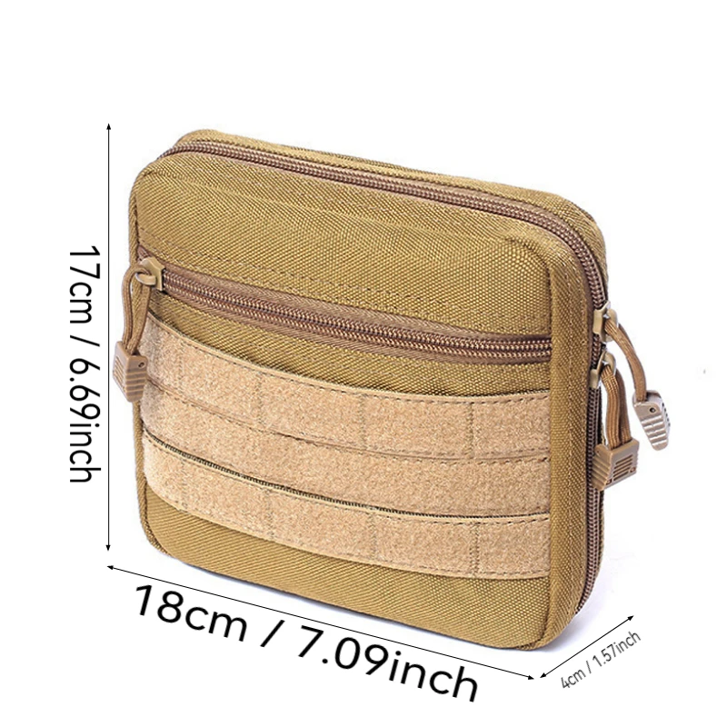 Tactische Molle Admin Pouch Multi-Purpose Utility Pouch Modulaire Emt Edc Organizer Gereedschapstas