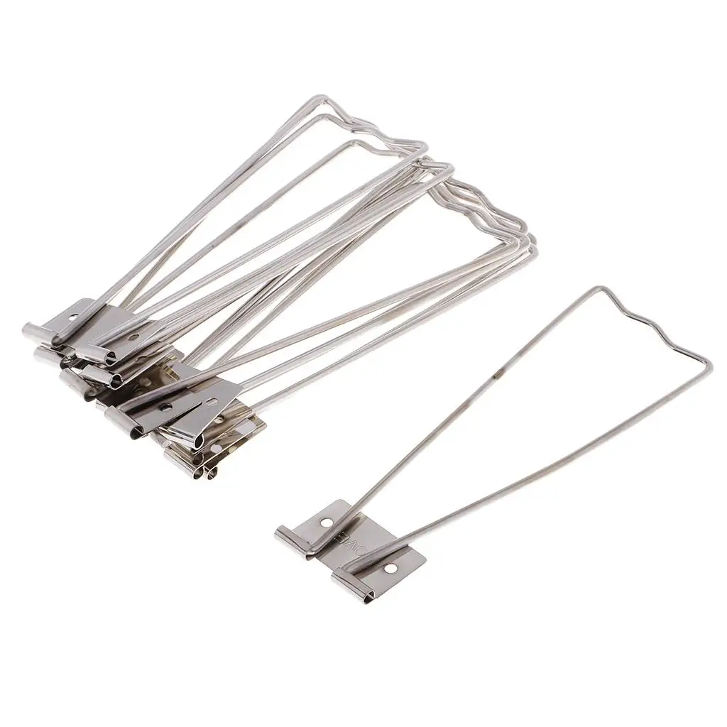 Silver Photo Frame Support Stand Holder Durable Metal Easel Pedestal Custom Decorative Wall Frame for Living Room