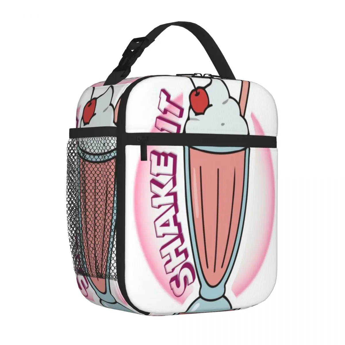 Hot Sale Shake It - Milkshake Design Breathable Design Student Lunch Bag High School Neoprene Lunch Bag