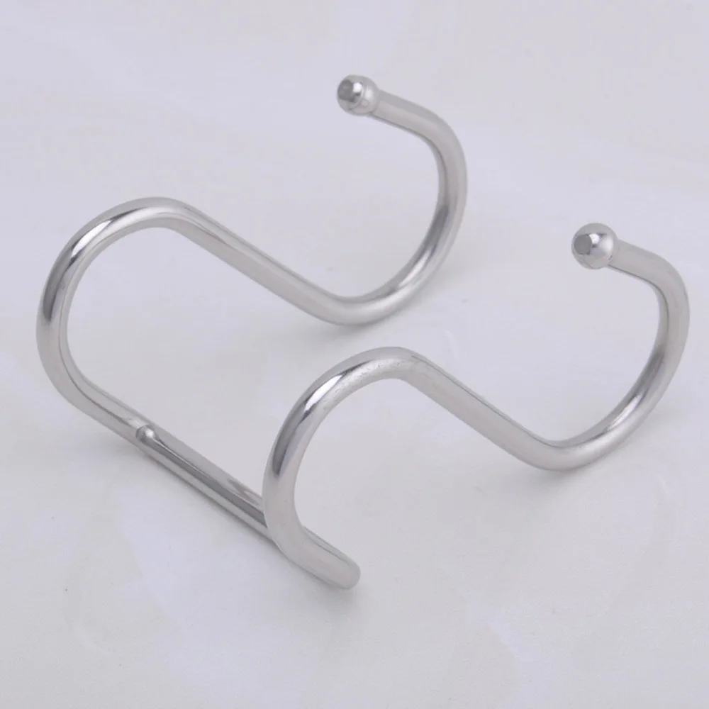 

Home Cabinet Accessories Double S Shape Bathroom Kitchen Storage Hook Hanger Rack Organizer