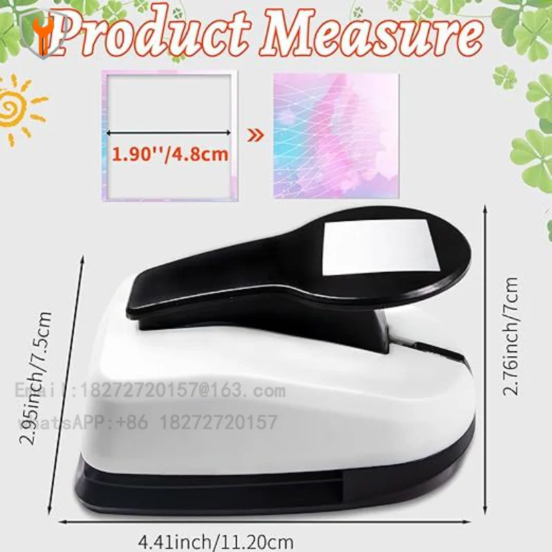 Labor-saving embossing device Handmade children DIY creative paper art printing machine Square punching machine