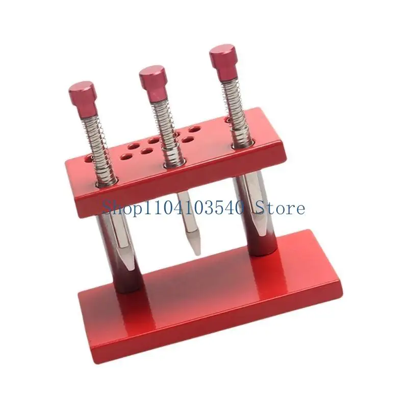 02DC Reliable Iron Watch Repair Tool Suitable For Precise Pin Pressing Protects Watch Internal Both Home And Professional Use