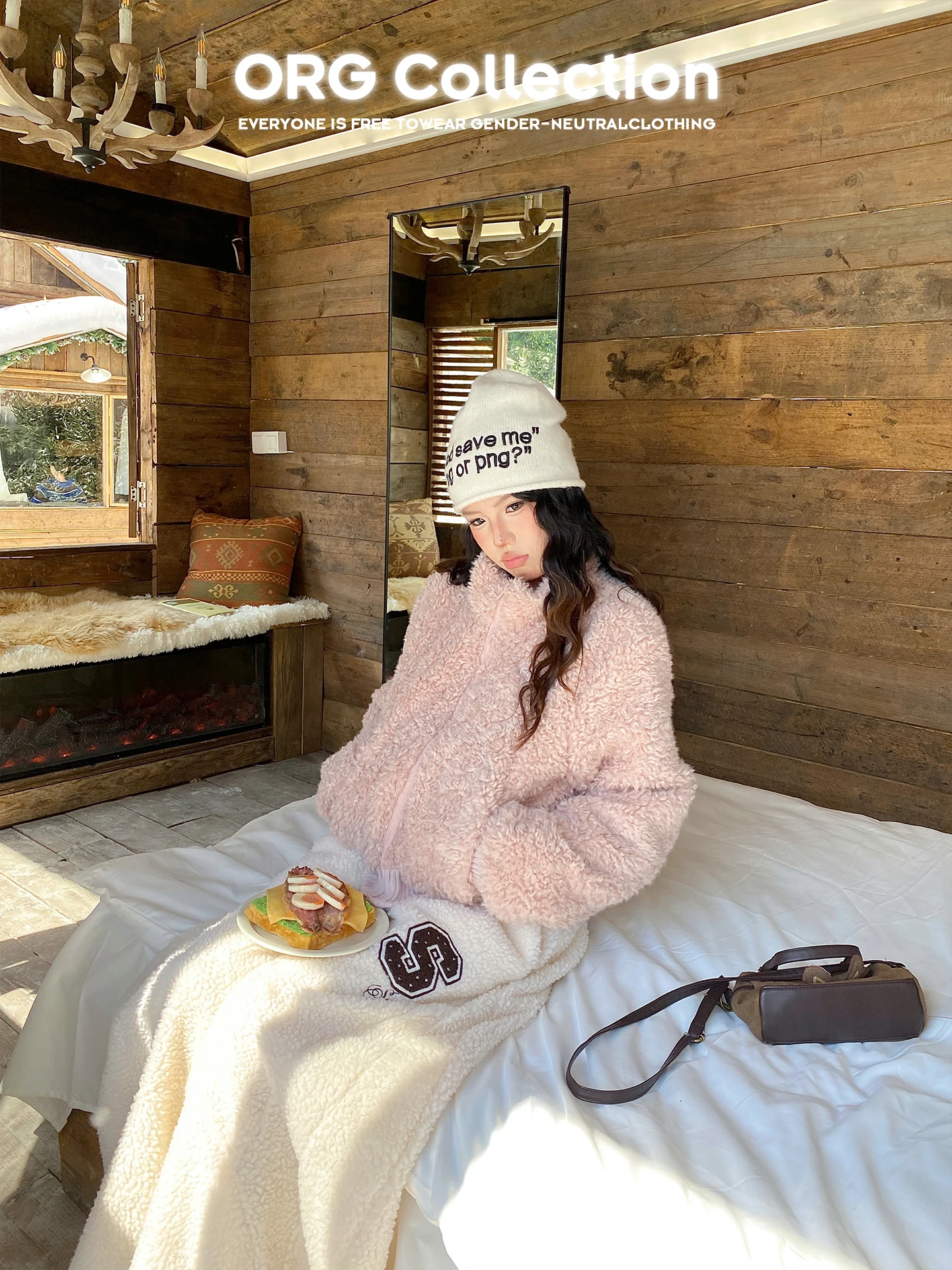 

Женский зимний повседневный топ из меха ягненка в стиле ретро в стиле ретро с хлопковым сэндвичем и застежкой-молнией