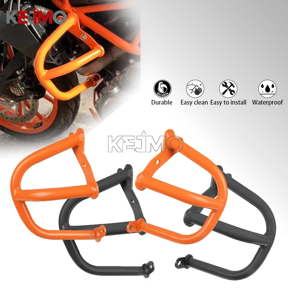 

Accessories Duke390 Duke250 Engine Guard Highway Crash Bar Motorcycle Frame Protection For KTM Duke 390/250 13 2017-2024 2023
