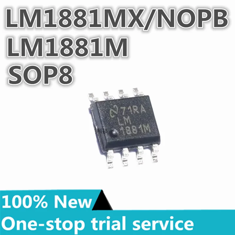 

5-100PCS %New LM2663MX/NOPB LM1881MX/NOPB LM2663M LM1881M SOP8 switching regulator video signal synchronous separation