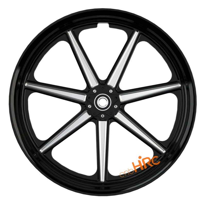 Tubeless Rim For Motorcycle 6 Spoke 15 16 18 19 20 21 23 Inch 18x3.5 Black Front Motorcycle Alloy Rim For Harley Softail Touring