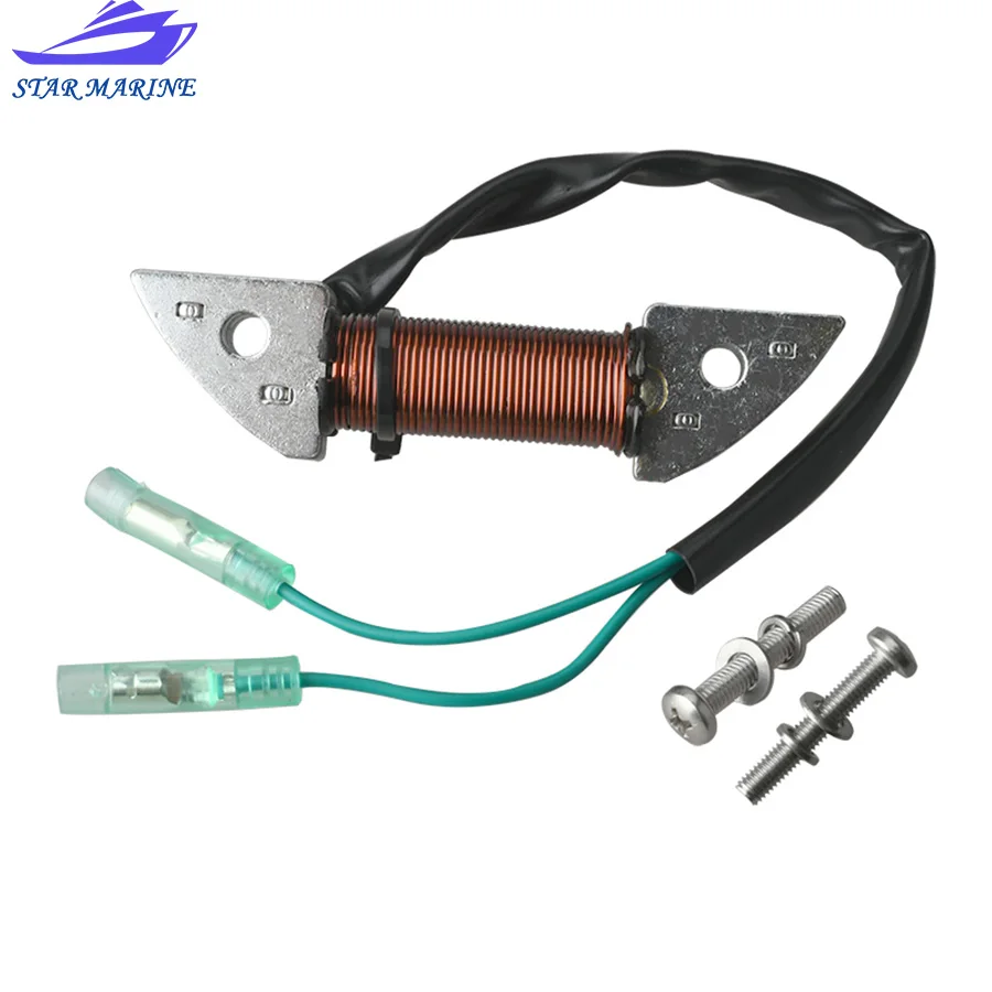 

3B2-06123 Генератор в сборе для подвесного мотора Tohatsu 2-тактный 8HP 9,8HP Parsun Hidea HDX 3B2-06123-1 3B2061231 M8 M9,8B Заменяет