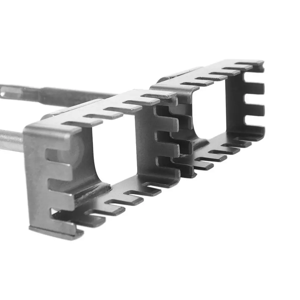 Quick Cutting Square Hole Cutter Slotting Square-handled 4 Pits Square Socket Puncher Round-handle 2 Pits and 2 Grooves Punch