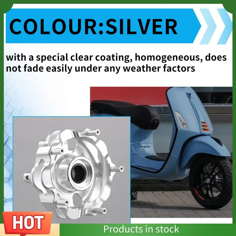 

AU63-Motorcycle Accessories For Vespa Sprint150 Sprint Primavera 150 Front Disc Brake Wheel Hub Front Hubs