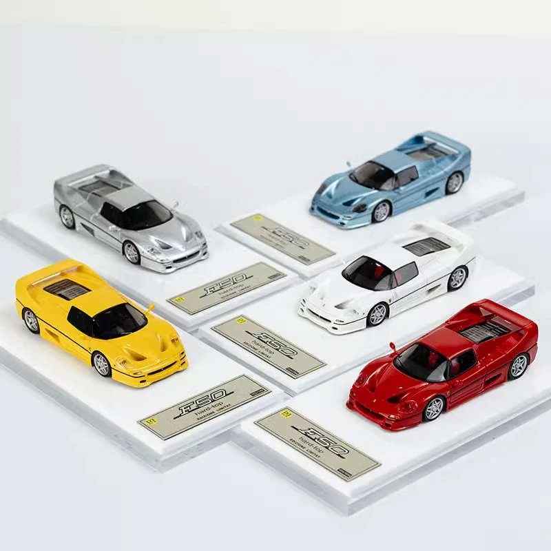 

Original 1:64 Scale 1995 F50 Supercar Simulation Resin Car Model Static Display Collectible Toy Gift Souvenir Decration