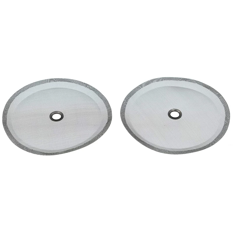 2 Packs French Press Replacement Filters Mesh Screen Perfect for 34 OZ,8 Cup French Press