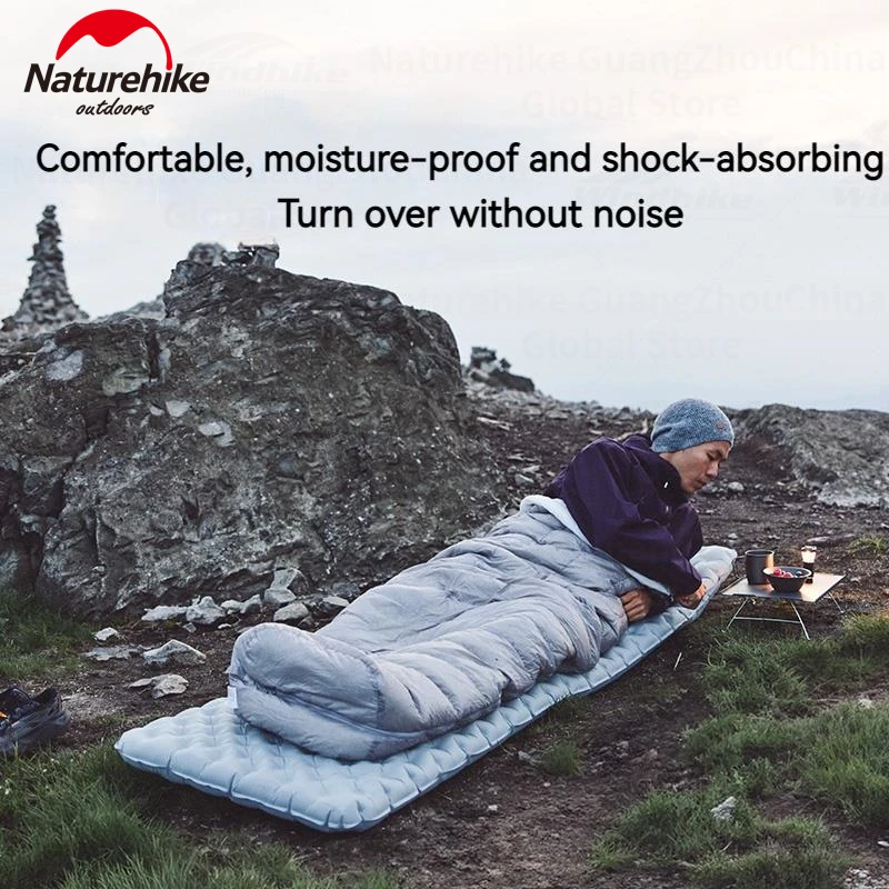 Imagem -06 - Naturehike-colchão Inflável Ultraleve R3.2 Almofada de Dormir Almofada de ar para Camping Exterior Caminhadas Trekking Quente Viagem Portátil