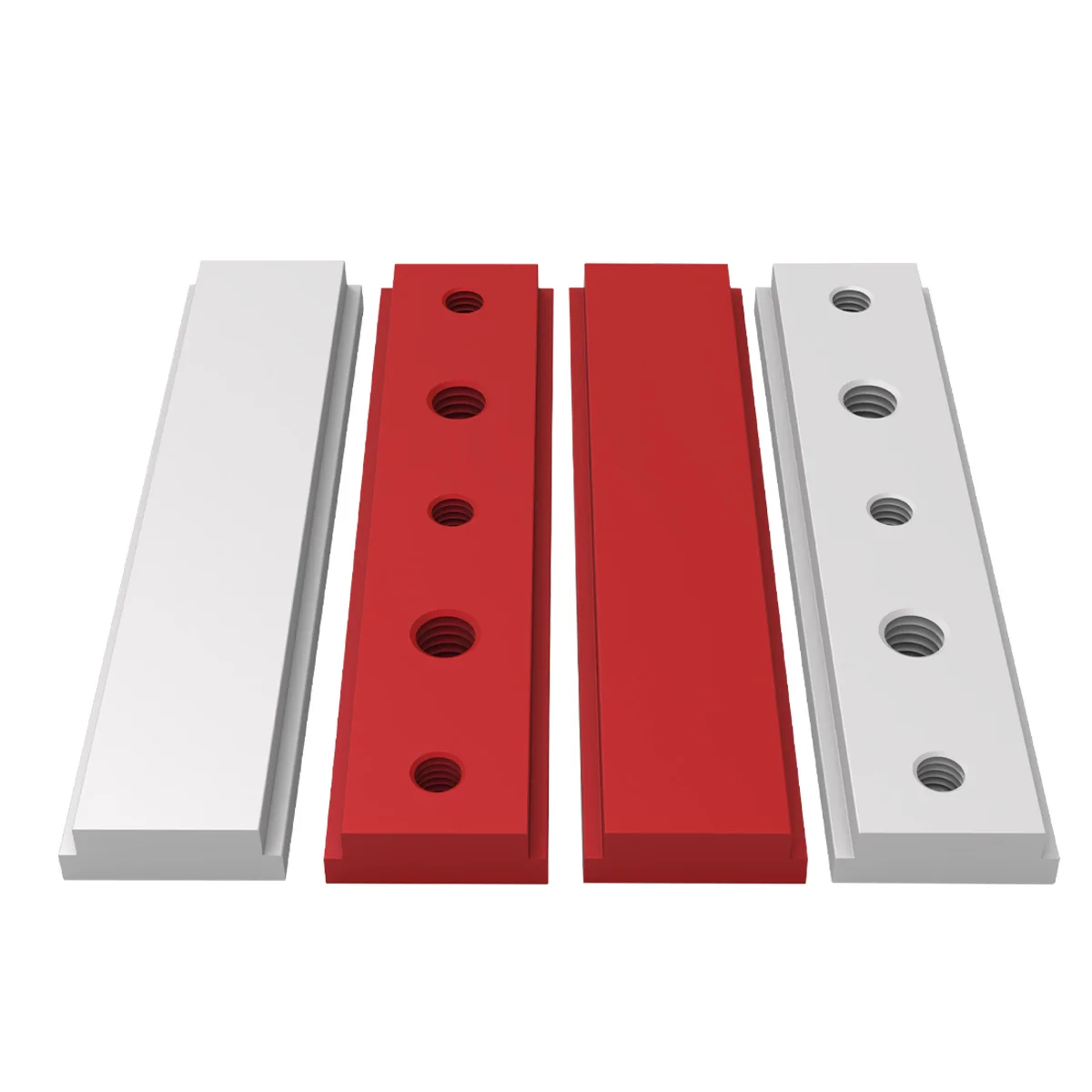 100mm T-Schlitz-Gehrung schienen lehre, Aluminium-T-Schienen-Gleit stange Holz bearbeitung T-Schlitz-T-Schrauben befestigung für t-Schraube schnell wirkende Klemme – Detail 2