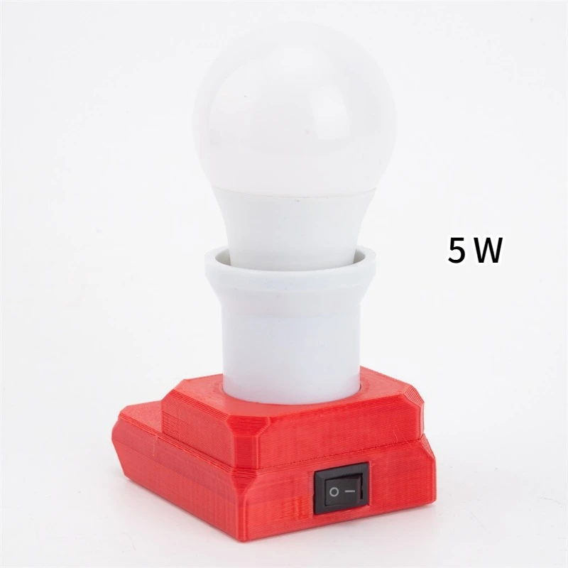 Imagem -03 - Luz de Trabalho Portátil para Ozito Einhell 18 20v Íon de Lítio Led Luz de Poupança de Energia Armazém ao ar Livre Luz Dobrável 5w 30w 45w E27