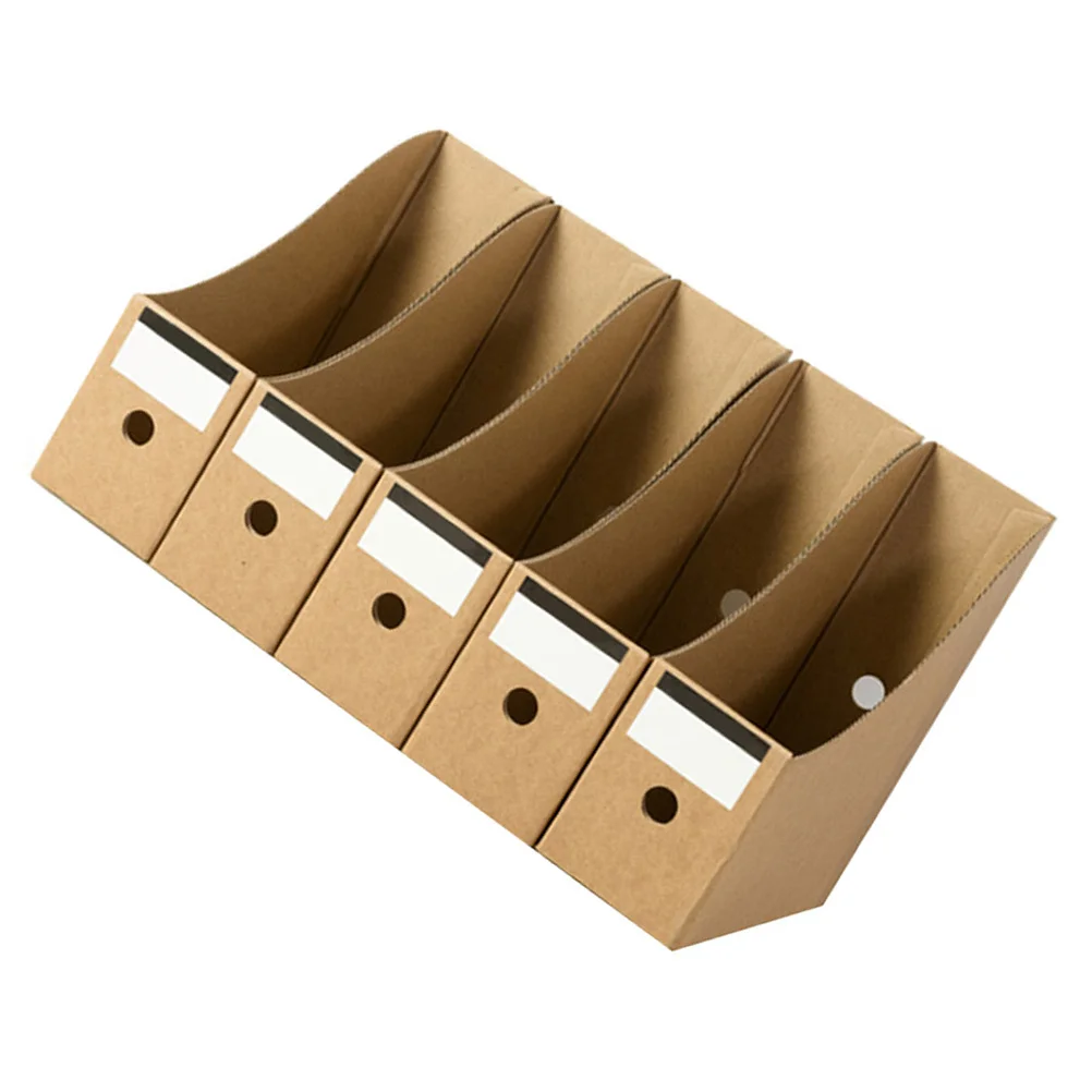 

1Set Colorful File Document Storage Rack Desktop Organizer Office Files Books Holder for Desk Storage File Stand