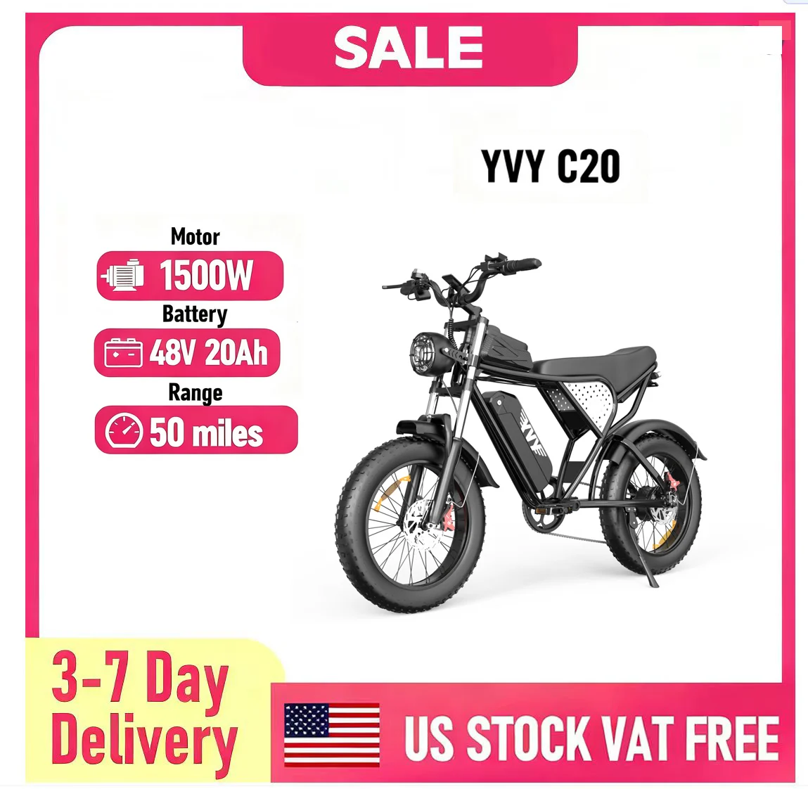 Yvy C20(Q20) 20" Fa… - image
