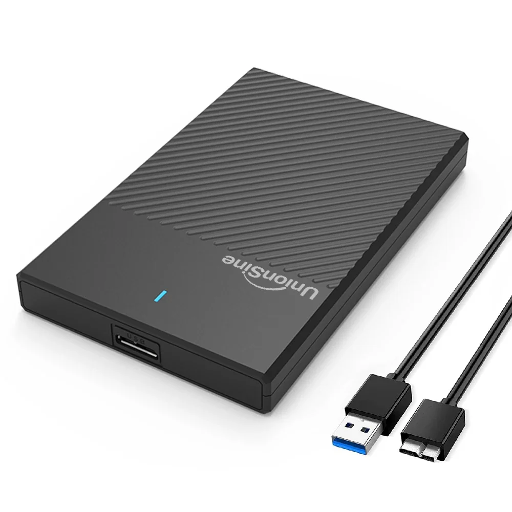 UnionSine-Boîtier de disque dur externe K3A USB 3.0, 2.5 pouces, avec port série SATA SSD, 6 To