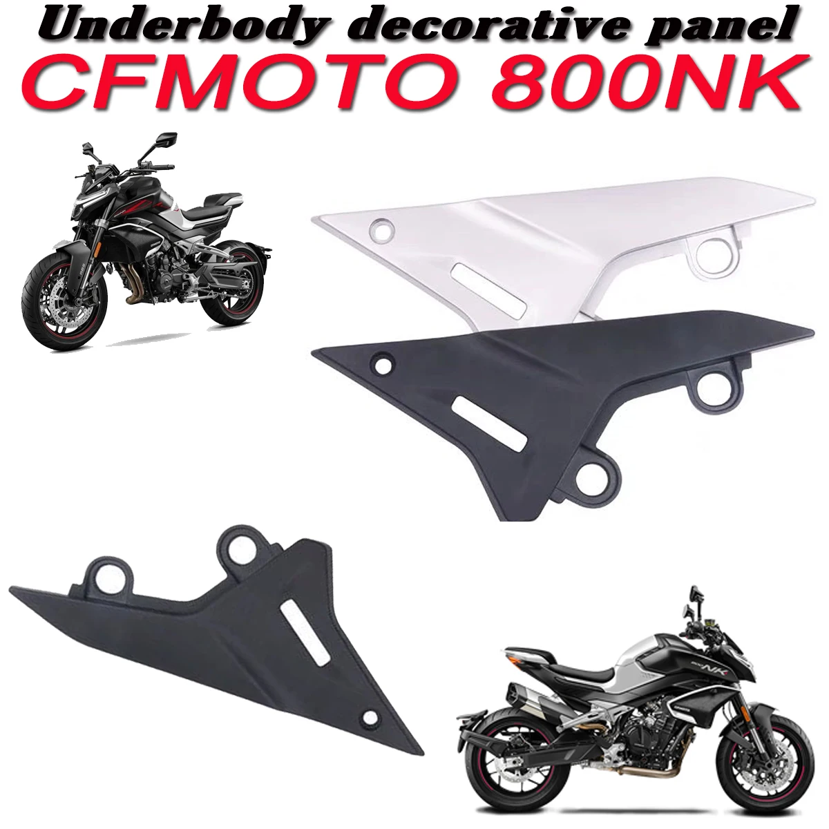 

Motorcycle accessory shell plastic parts Body Lower Decorative Panel Cover for cfmoto 800nk nk800