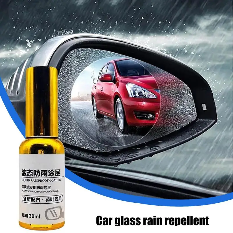 Water Repellent Spray Anti Rain Coating Cleaner Car Glass Hydrophobic Anti-rain Car Liquid Windshield Mirror Mask Auto Polish